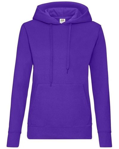 Fruit Of The Loom Sweat-shirt 62208 - Violet