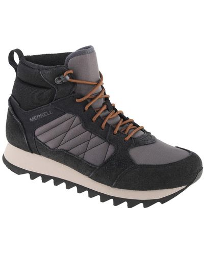 Merrell Chaussures Alpine Sneaker Mid PLR WP 2 - Noir