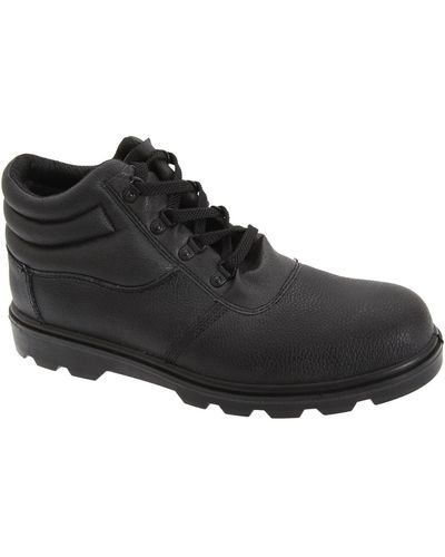 Grafters Bottes Treaded - Noir