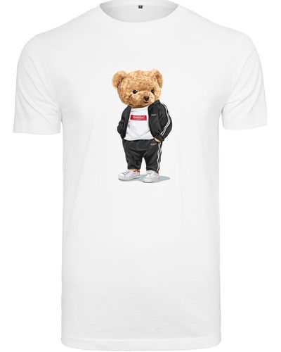 Ballin Est. 2013 T-shirt Bear Tracksuit Tee - Blanc