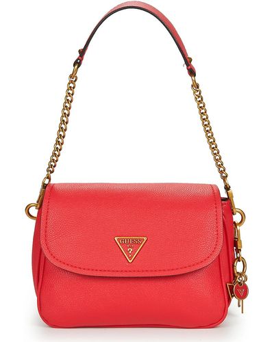 Sacs port paule Rouge Guess pour femme Lyst