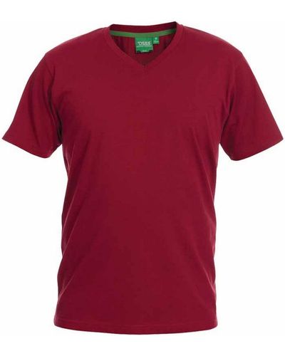 Duke T-shirt DC184 - Rouge