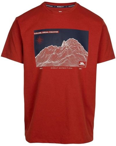 Trespass T-shirt Sirgis - Rouge