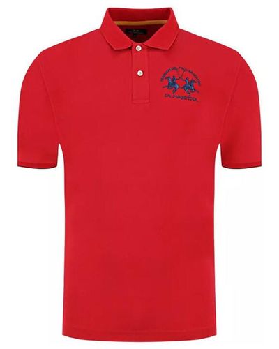 La Martina T-shirt Polo - Rouge
