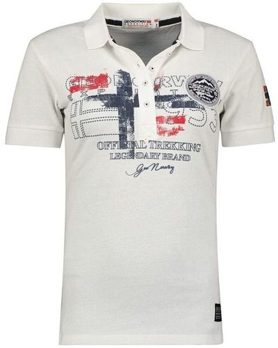 GEOGRAPHICAL NORWAY Polo KERRY - Blanc