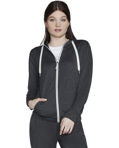 Skechers Veste Godri Swift Full Zip Hoodie - Noir