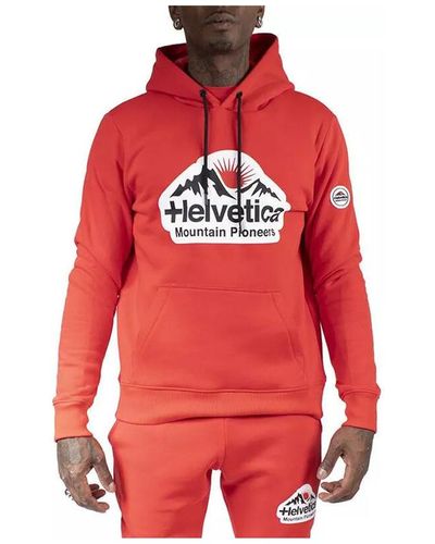 Helvetica Sweat-shirt DIEPPE - Rouge