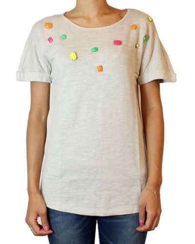 Kebello T-shirt Top Imagine Ecru F - Neutre