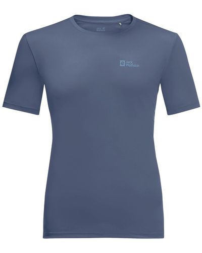 Jack Wolfskin T-shirt Tech Tee M - Bleu