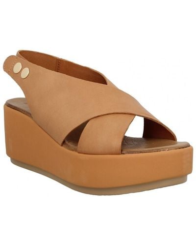 Inuovo Sandales 12303 Cuir Coconut - Blanc