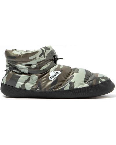 Nuvola Chaussons Boot Home New Camouflage - Vert