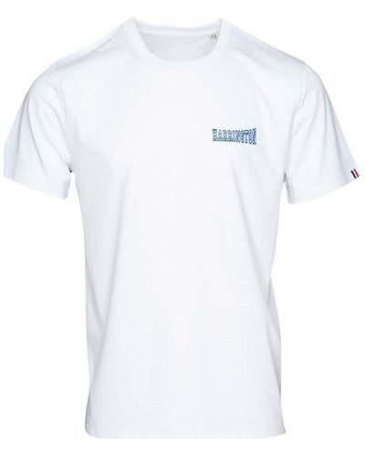 Harrington T-shirt T-shirt blanc Made in France