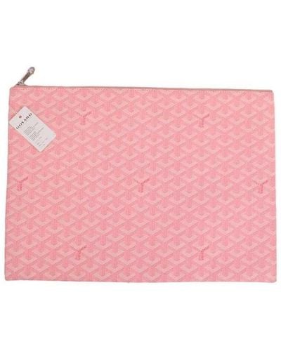 Goyard Pochette Pochette en cuir - Rose