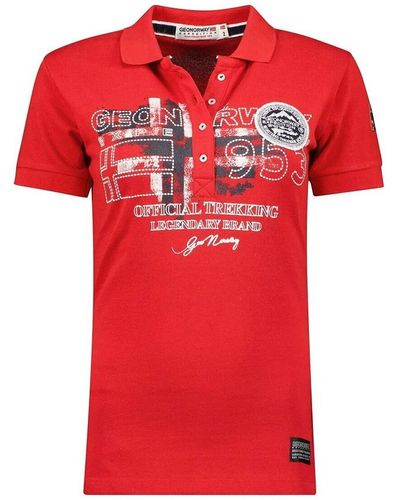 GEOGRAPHICAL NORWAY Polo KERRY - Rouge