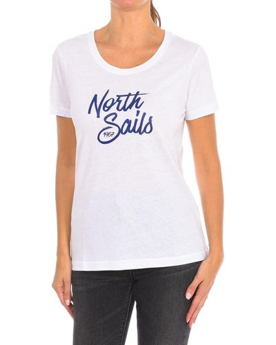 North Sails T-shirt 9024300-101 - Blanc