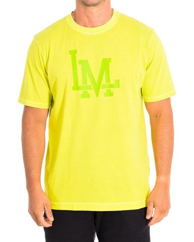 La Martina T-shirt TMR320-JS330-02090 - Jaune
