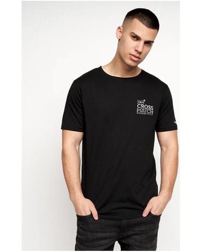 Crosshatch T-shirt Baxley - Noir