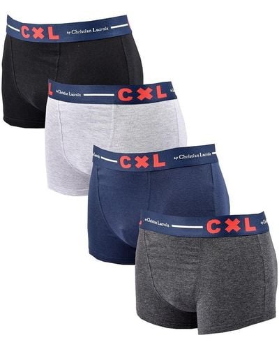 Christian Lacroix Boxers Boxer CXL By LACROIX X4 - Bleu