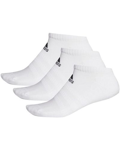 adidas Chaussettes Cushioned Lowcut 3PP - Blanc