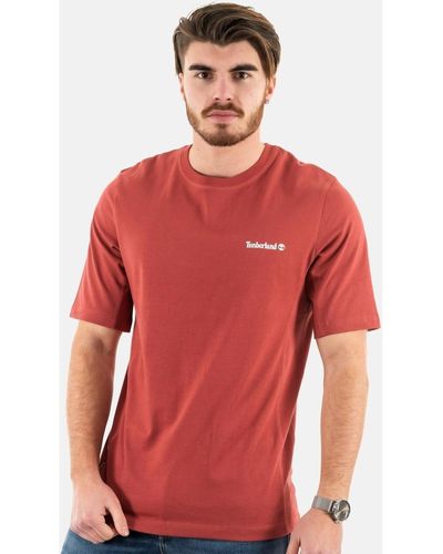 Timberland T-shirt 0a68uw - Rouge