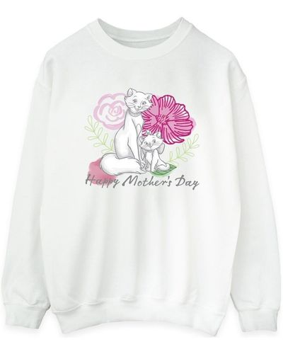 Disney Sweat-shirt The Aristocats Mother's Day - Blanc