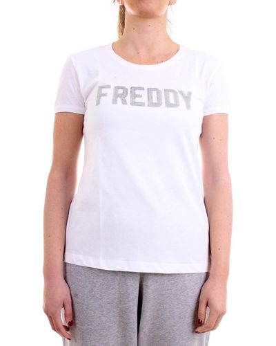 Freddy T-shirt S1WCLT1 T-Shirt/Polo blanc