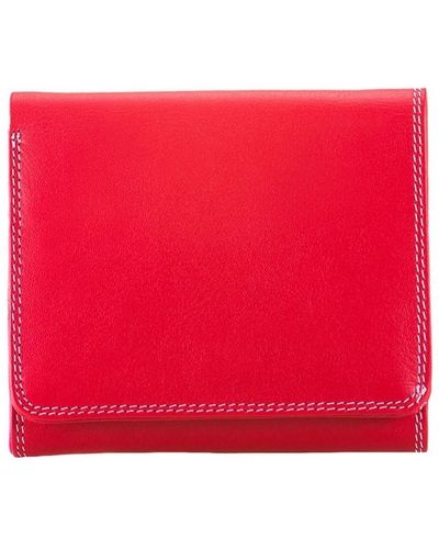 Mywalit Portefeuille Portefeuille cuir ref_46355 Rouge 10*9*2