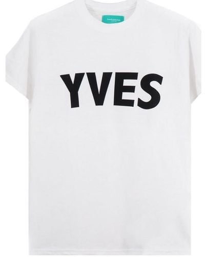 Backsideclub T-shirt T-shirt Yves blanc BSCTH 107 YVES WHT