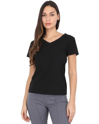 La Modeuse Blouses 65517_P151338 - Noir