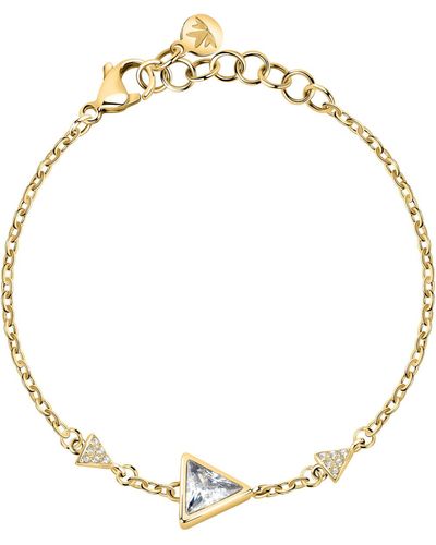Morellato Bracelets Bracelet en acier et cristal - Métallisé
