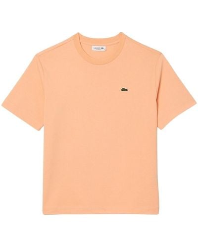 Lacoste T-shirt T shirt Ref 62386 IXY Orange clair - Neutre