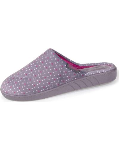 Isotoner Chaussons Chaussons Mules - Violet