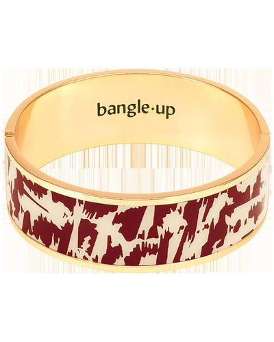 Bangle Up Bracelets Bracelet Jonc Bnagle Up Joy Rouge/Sable - Métallisé
