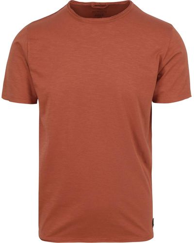 Dstrezzed T-shirt T-shirt Mc Queen Mélangé Rust - Orange
