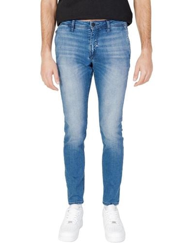 Antony Morato Jeans skinny MMDT00281-FA750335 - Bleu