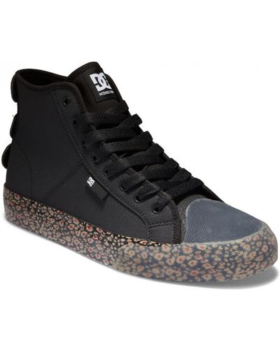 DC Shoes Chaussures de Skate MANUAL HI X EVAN black red - Noir