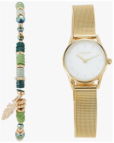 Lollipops Montre Coffret montre avec bracelet - Blanc