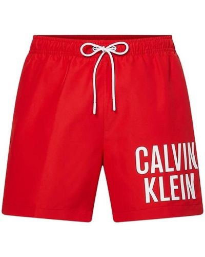Calvin Klein Maillots de bain Short de bain Ref 56377 XNL Rouge