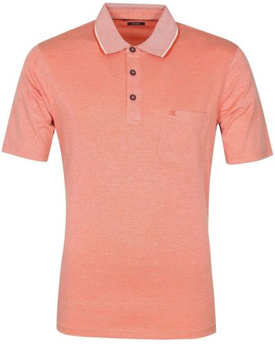 CASA MODA T-shirt Polo Orange Mélangé