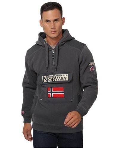 GEOGRAPHICAL NORWAY Sweat-shirt GYMCLASS sweat pour - Noir
