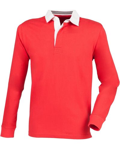 FRONT ROW SHOP T-shirt FR104 - Rouge