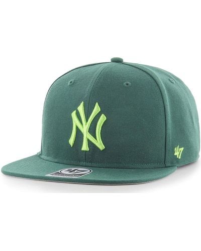 '47 Casquette 47 CAP MLB NEW YORK YANKEES NO SHOT CAPTAIN DARK GREEN - Vert