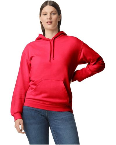 Gildan Sweat-shirt Softstyle - Rouge