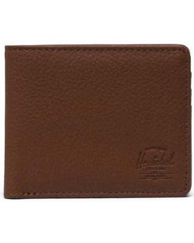 Herschel Supply Co. Portefeuille Carteira Roy Coin RFID Saddle Brown - Vegan Leather - Marron