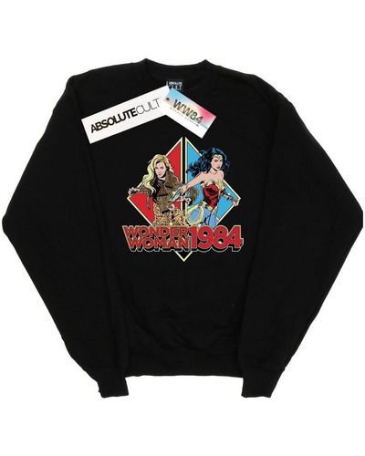 Dc Comics Sweat-shirt Wonder Woman 84 Back To Back - Noir