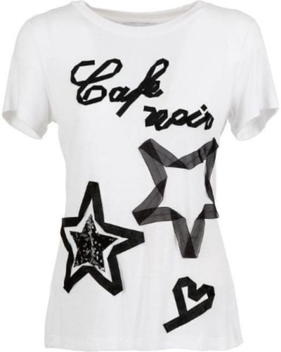 CafeNoir T-shirt KJT068 - Blanc