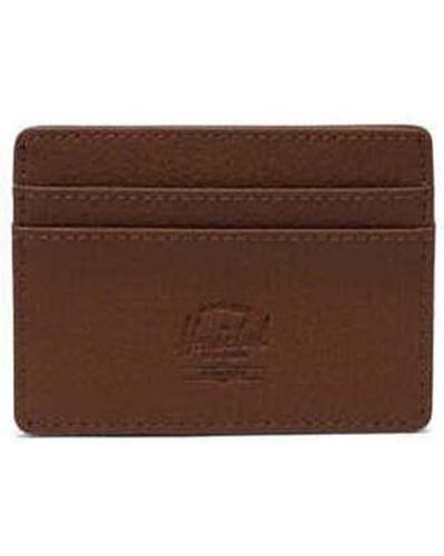 Herschel Supply Co. Portefeuille Charlie Vegan Leather RFID Saddle Brown - Marron