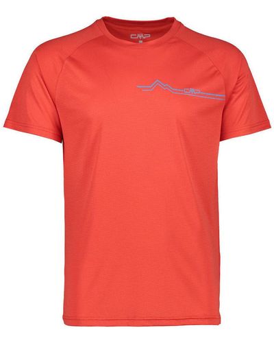 CMP Chemise MAN T-SHIRT - Rouge