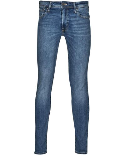 Jack & Jones Jeans skinny JJILIAM JJORIGINAL - Bleu