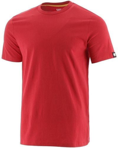 Caterpillar T-shirt Essentials - Rouge